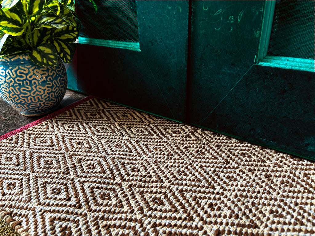 100% Cotton Door Mat | 3Pc. & 5Pc. Combo | 40x60cm | Side Binding - Available in Multi Color Combination
