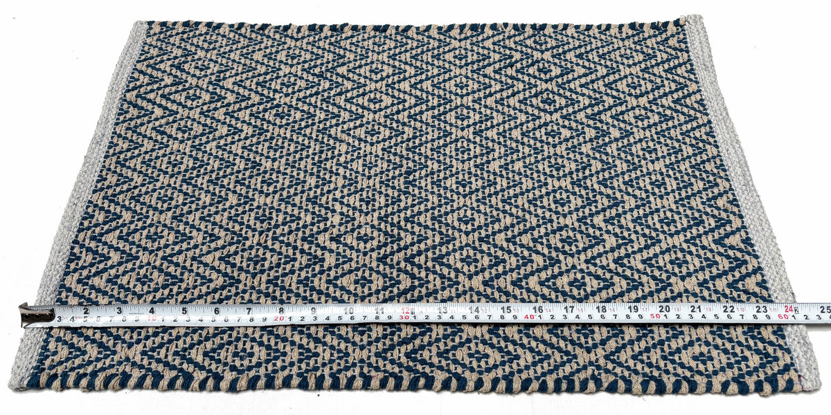 100% Cotton Door Mat | 3Pc. & 5Pc. Combo | 40x60cm | Side Binding - Available in Multi Color Combination