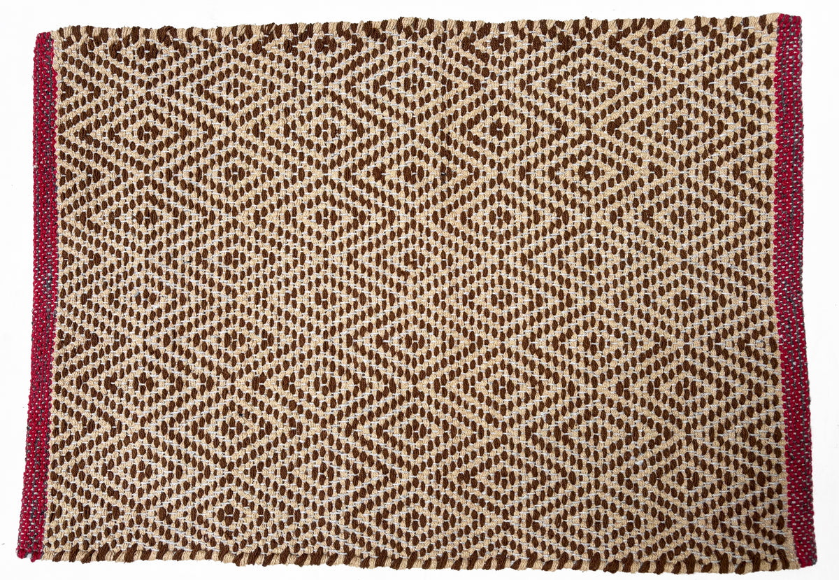 100% Cotton Door Mat | 3Pc. & 5Pc. Combo | 40x60cm | Side Binding - Available in Multi Color Combination