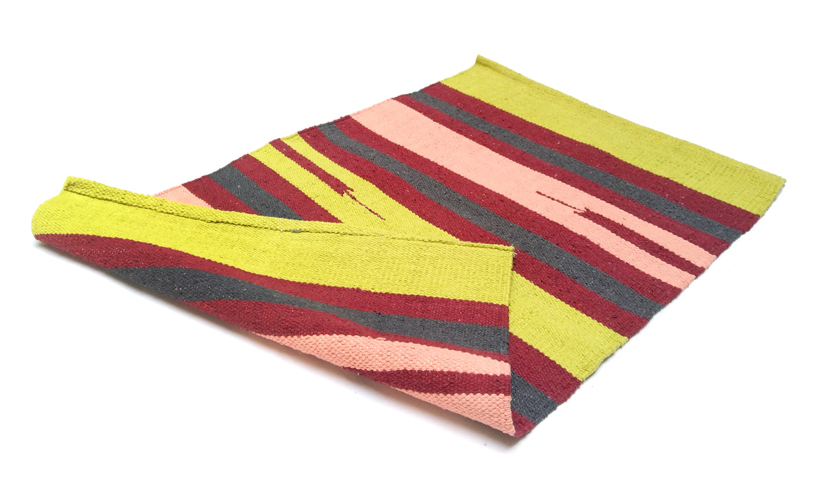 Small Utility Cotton Door Mat | 100% Cotton | 50 × 80 cm | Multiple Colour Options | Binding & Fringes | Everyday Home & Entrance Mat