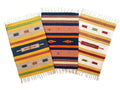 Kilim Moroccan-Style Door Mats | Small Geometric Designs | Assorted Colours & Mixed Patterns | Combo Pack of 3 or 5 Pieces | 40 × 60 cm Each