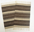 Evergreen Door Mat Combo | 2 Color Combination | Packed in 2 Combo sets - 2 & 4 | 100% Cotton, Side fringes