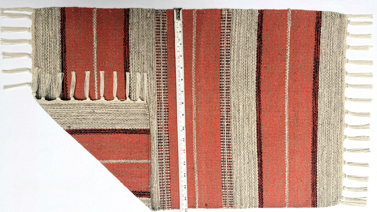 Evergreen Door Mat Combo | 2 Color Combination | Packed in 2 Combo sets - 2 & 4 | 100% Cotton, Side fringes
