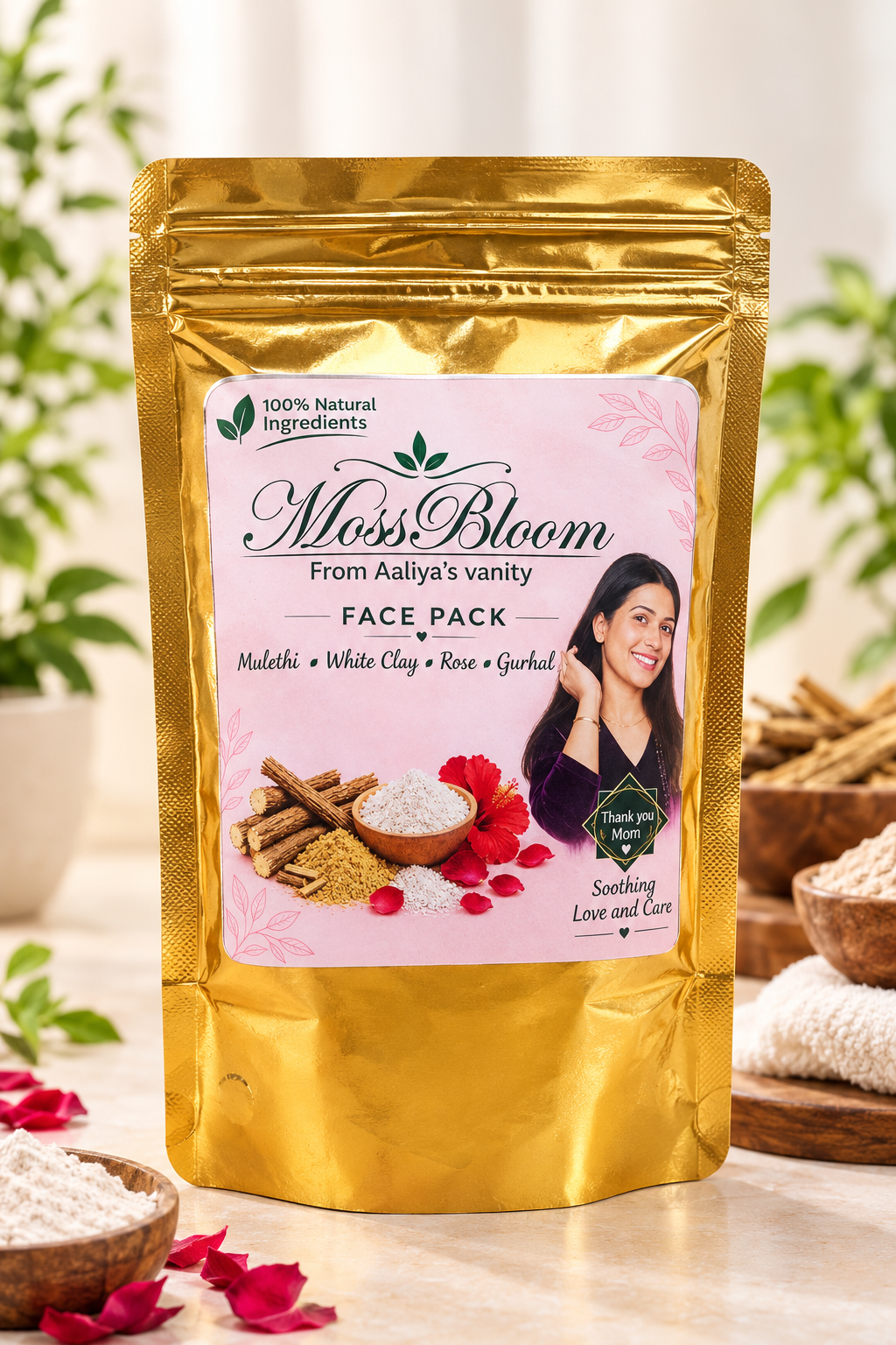 MossBloom All Natural FacePack From Aaliya's Vanity