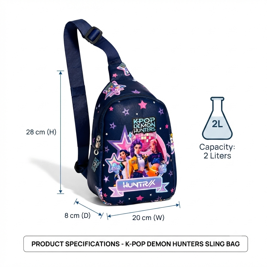 Kids Cross body Sling Bag | Activity & Travel Bag